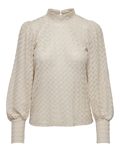 JDY - JDYAvery Lace Bluse - Sandshell